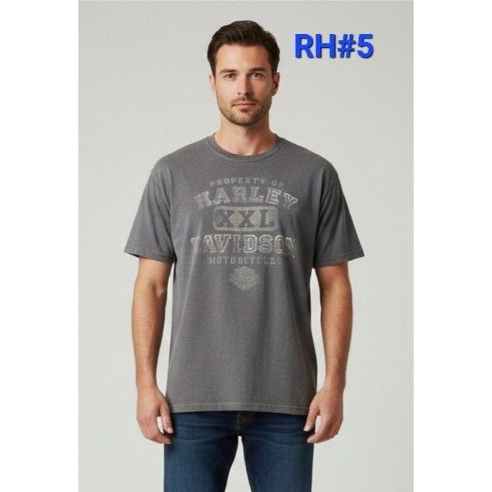 Harley Davidson Distressed Unisex T-Shirt XL - RH#5